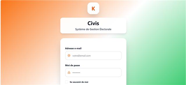 Aperçu du projet Civis