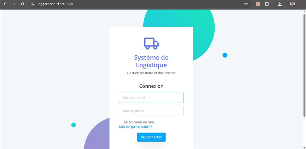 Aperçu du projet Logitech
