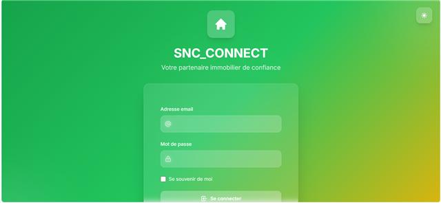 Aperçu du projet SNC Connect