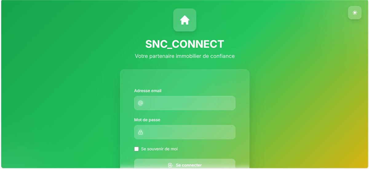 Aperçu du projet SNC Connect