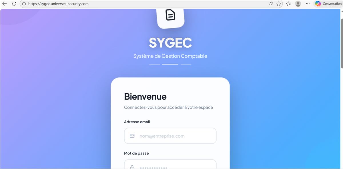 Aperçu du projet SYGEC